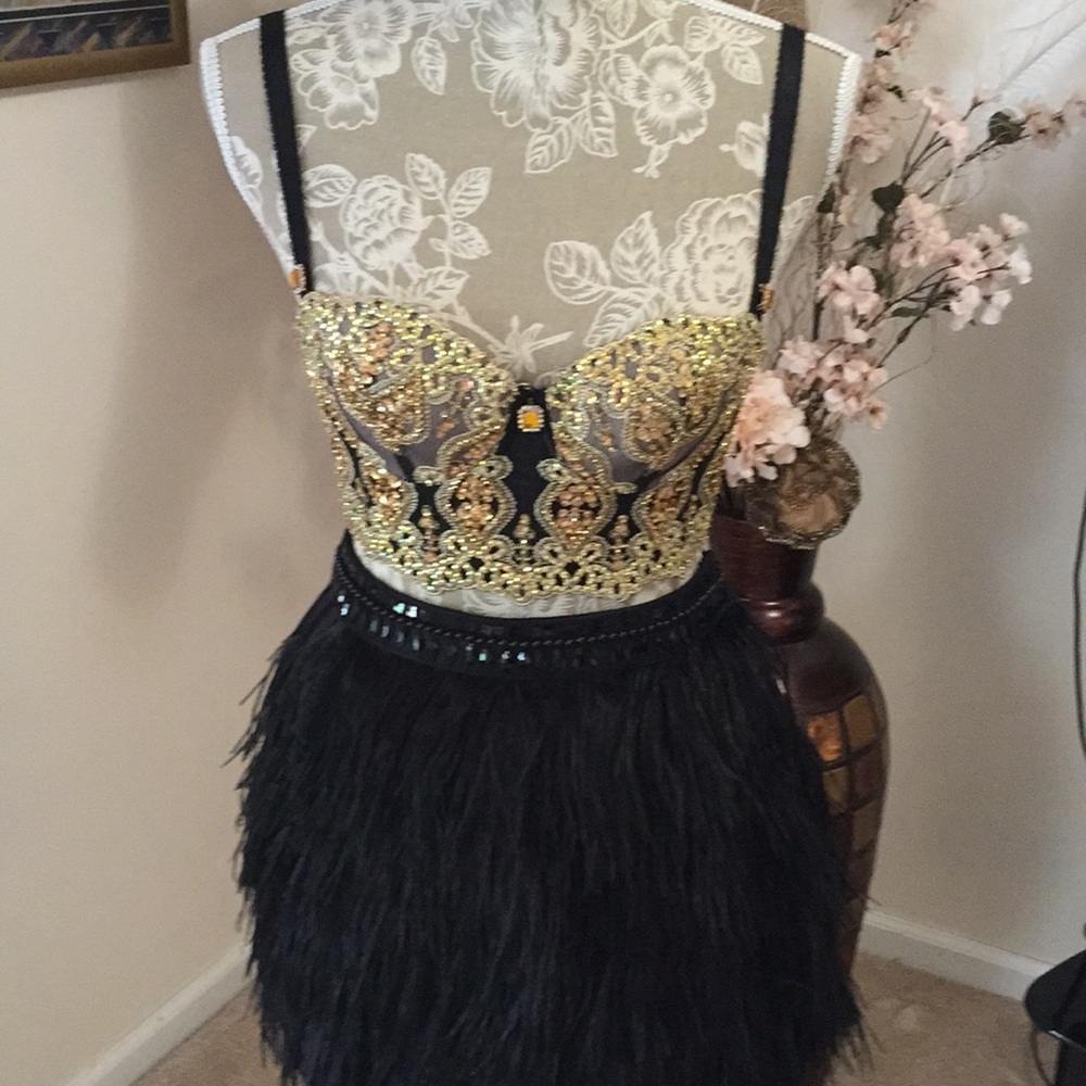 Marciano embellished bustier top